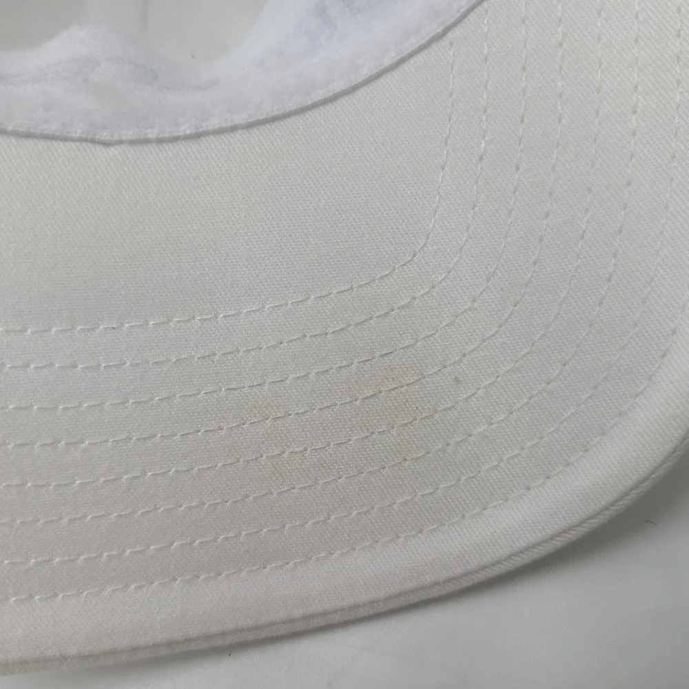 Travis Mathew Hat Snapback Trucker Mesh White Blue California Golf Palm Tree Men